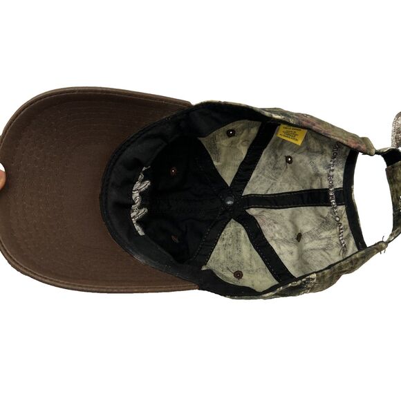 LOT OF 3 - CAMOUFLAGE HATS - HAWKEYES - CABELA’S - UNDER ARMOUR - Picture 7 of 9